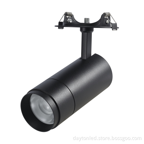 Black White Customizable LED Track Lighting